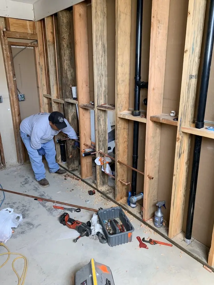 Commercial rough-in plumbing for Gas Line Repair in Estherville